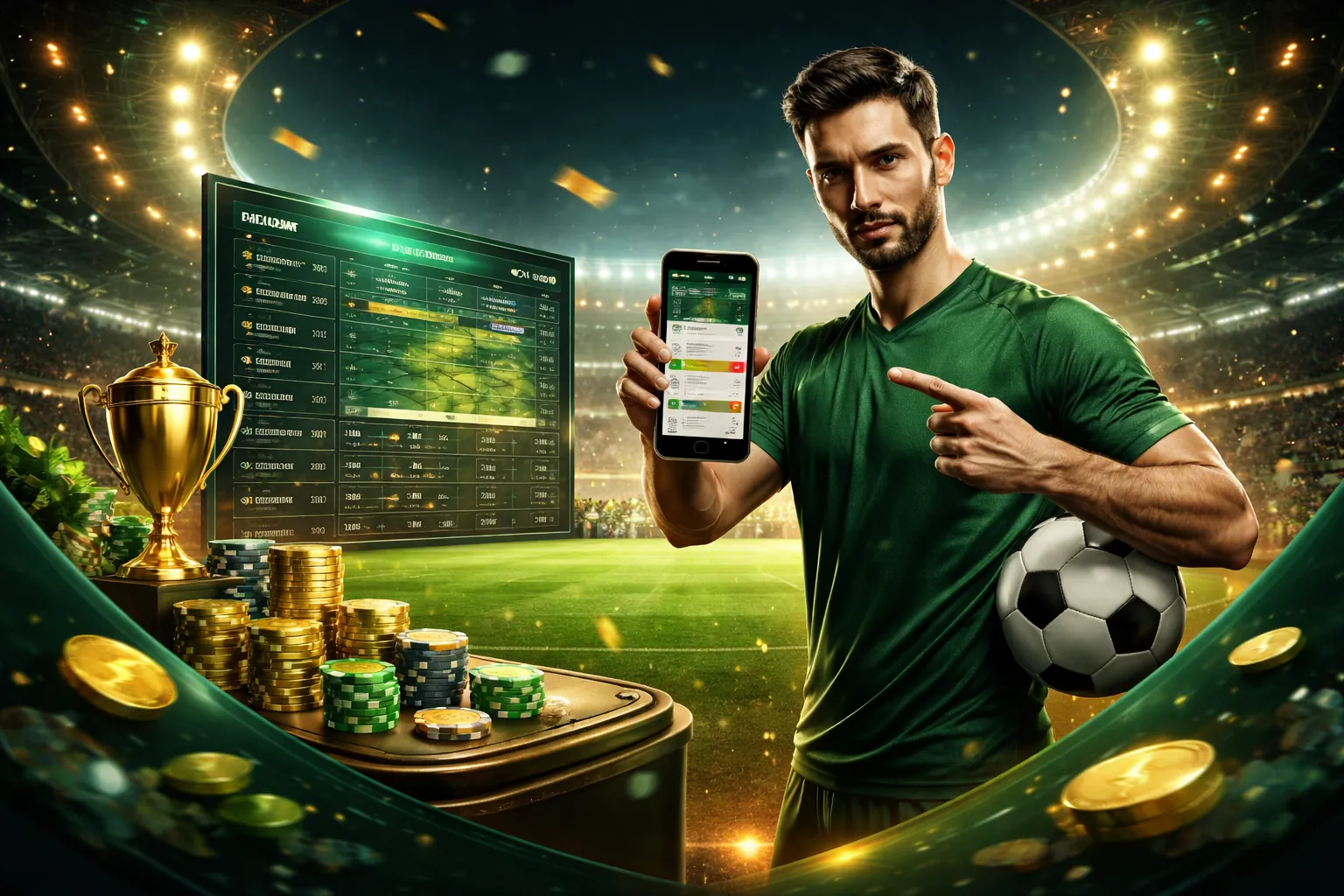 Hình ảnh nền rực rỡ tượng trưng cho các điều khoản dịch vụ của m.95win
